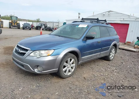 2009 Subaru Outback 2.5I from USA, damaged, VIN 4S4BP61C497320812